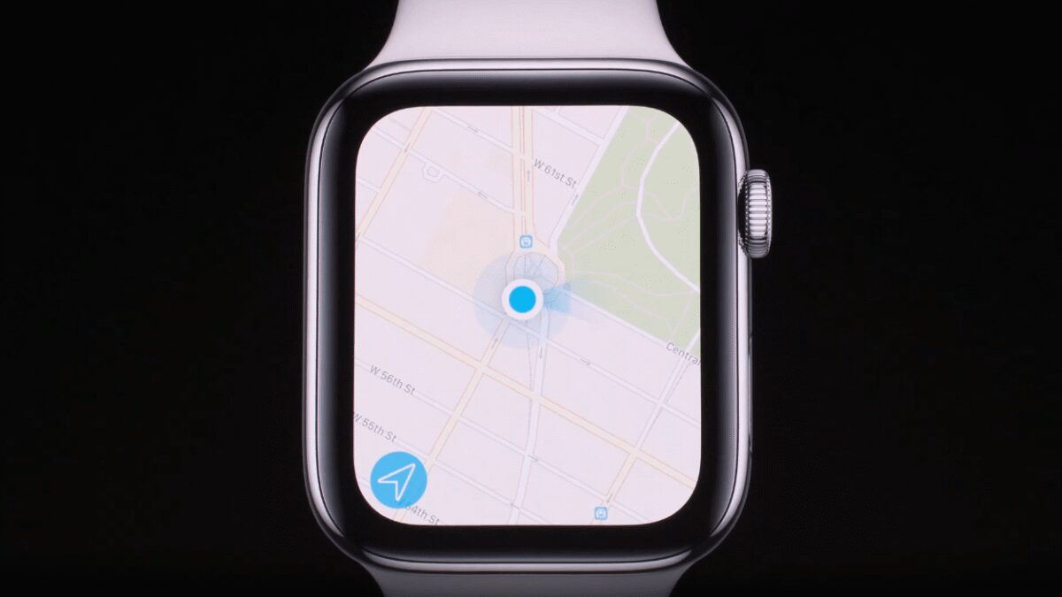 Умные часы Apple Watch Series 5 с картой интерфейсом