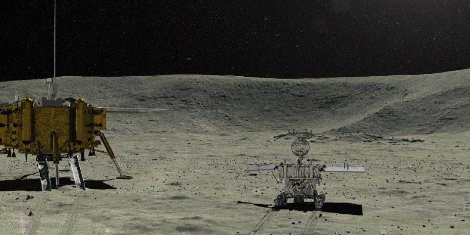 Ровер Yutu-2 обнаружил необычное вещество на поверхности Луны 3 95ef00f22d3a451dbedf016667d9fb7b