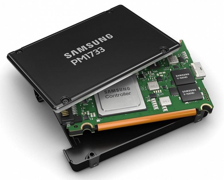 Вечный SSD от Samsung (amd epyc pm1733 cut d re large)