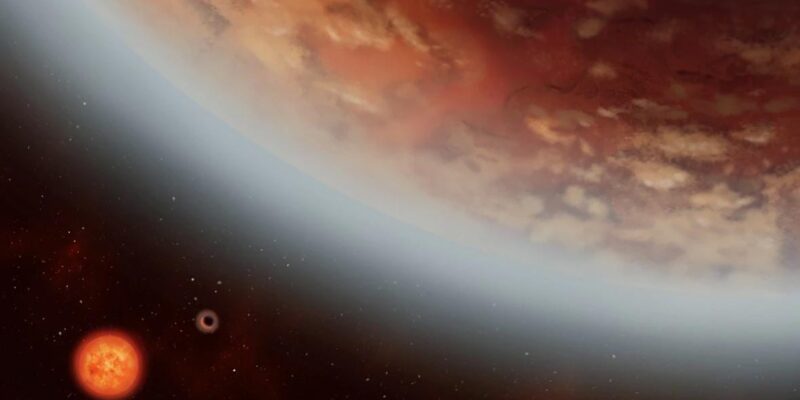 Астрономы обнаружили воду на потенциально пригодной для жизни планете (exoplanet k2 18)