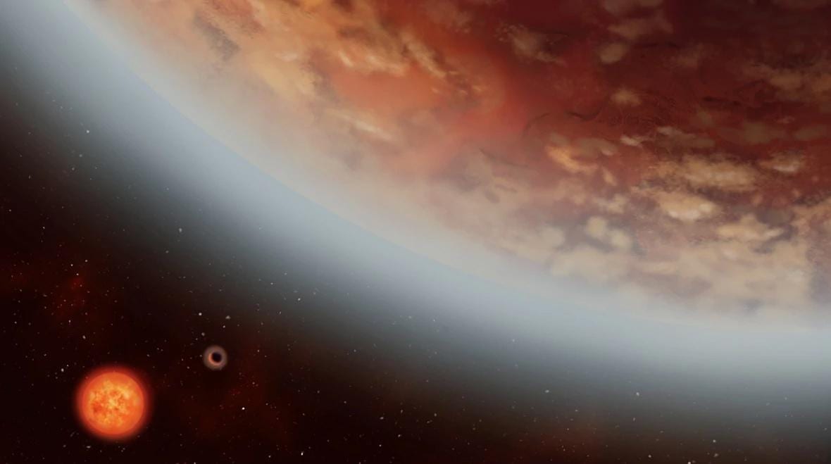 Астрономы обнаружили воду на потенциально пригодной для жизни планете 3 exoplanet k2 18