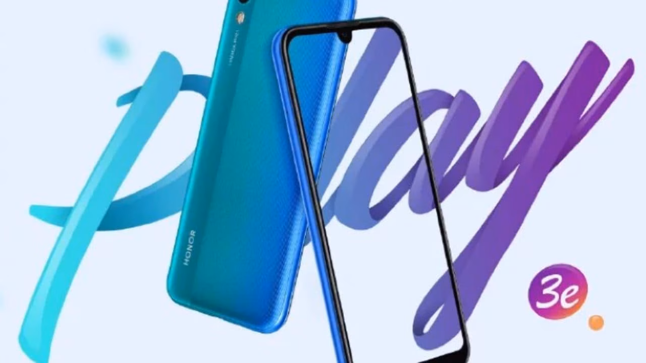 Honor выпустил бюджетный смартфон Honor Play 3e 3 honor play 3e 2 1280x720 1