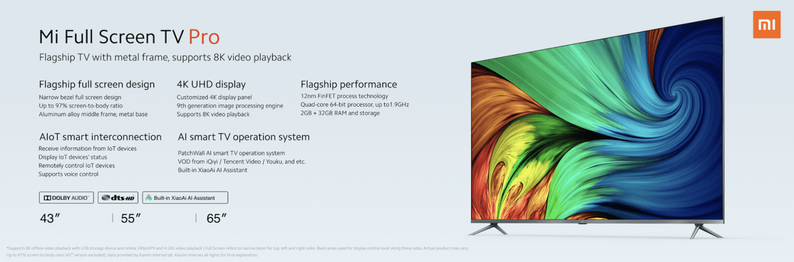 Xiaomi выпускает линейку телевизоров Mi Full Screen TV Pro (mi full screen tv pro 04)