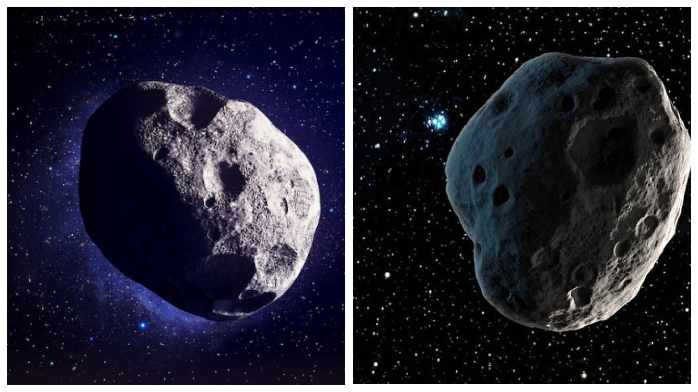 Обнаружен астероид, способный менять свой цвет (mycollages 8 2)