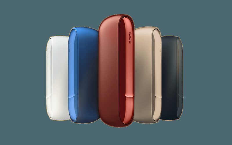 Новый IQOS 3 DUOS в разных цветах и углах