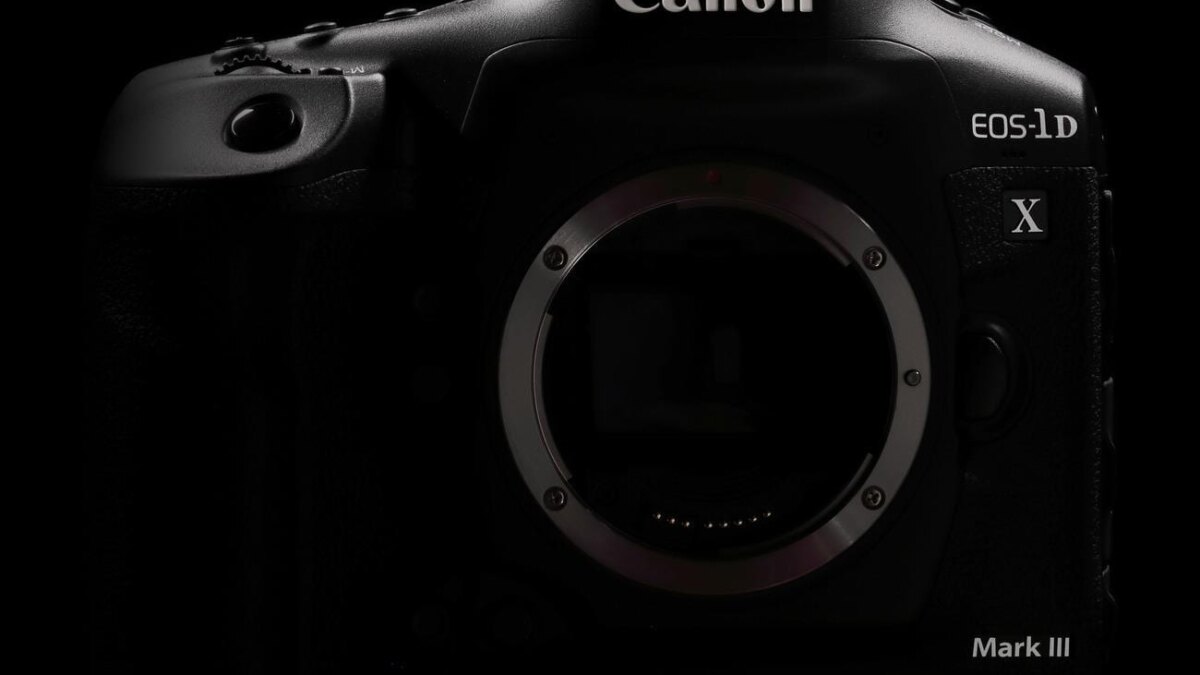 eos 1d x mark iii black frt
