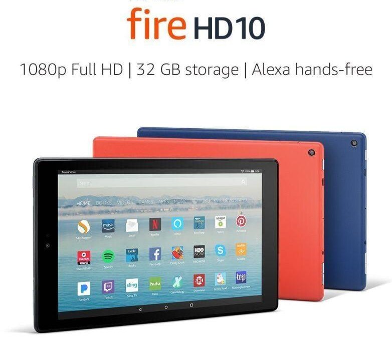 Компания Amazon представила планшет Amazon All-New Fire HD 4 kindle fire hd 10 mwwwks