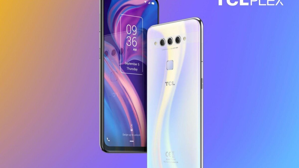Смартфон TCL Plex с тремя камерами и ярким дизайном