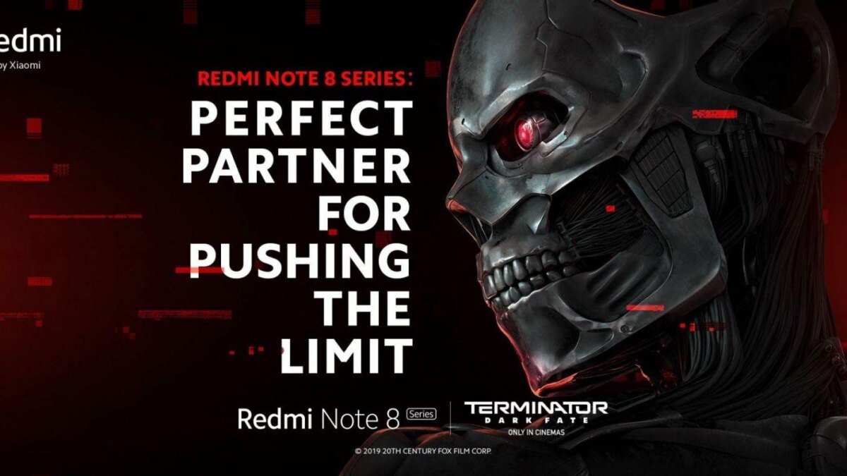 Xiaomi представила версию Redmi Note 8 Pro для фанатов Терминатора 3 terminator note 8 pro 3