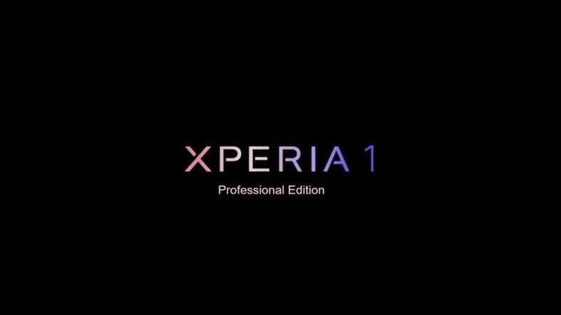 Компания Sony представила смартфон Sony Xperia 1 Professional Edition 5 ufukta belirdi sony xperia 1 professional edition geliyor 1571813412