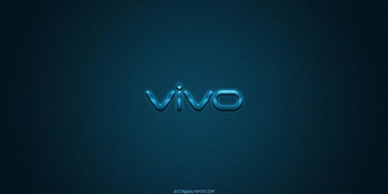 Vivo готовится выйти на рынок портативных аккумуляторов (vivo logo blue shiny logo vivo metal emblem wallpaper for vivo smartphones blue carbon fiber texture 1)