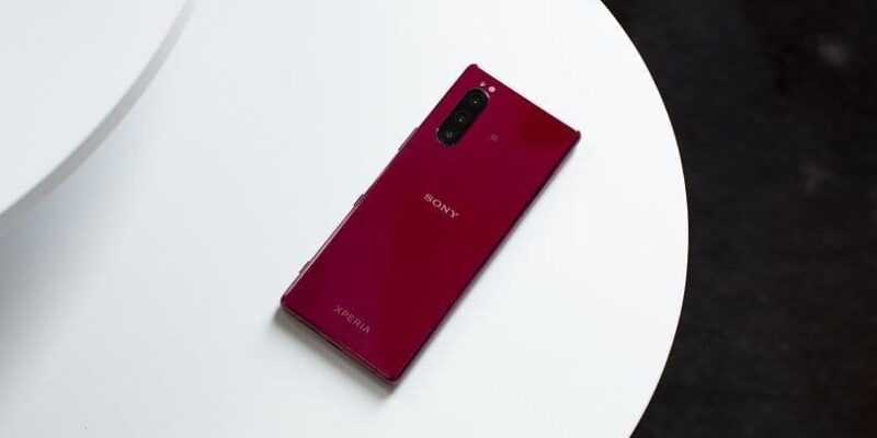 В России стартовали продажи смартфона Sony Xperia 5 (androidpit sony xperia 5 back w810h462)