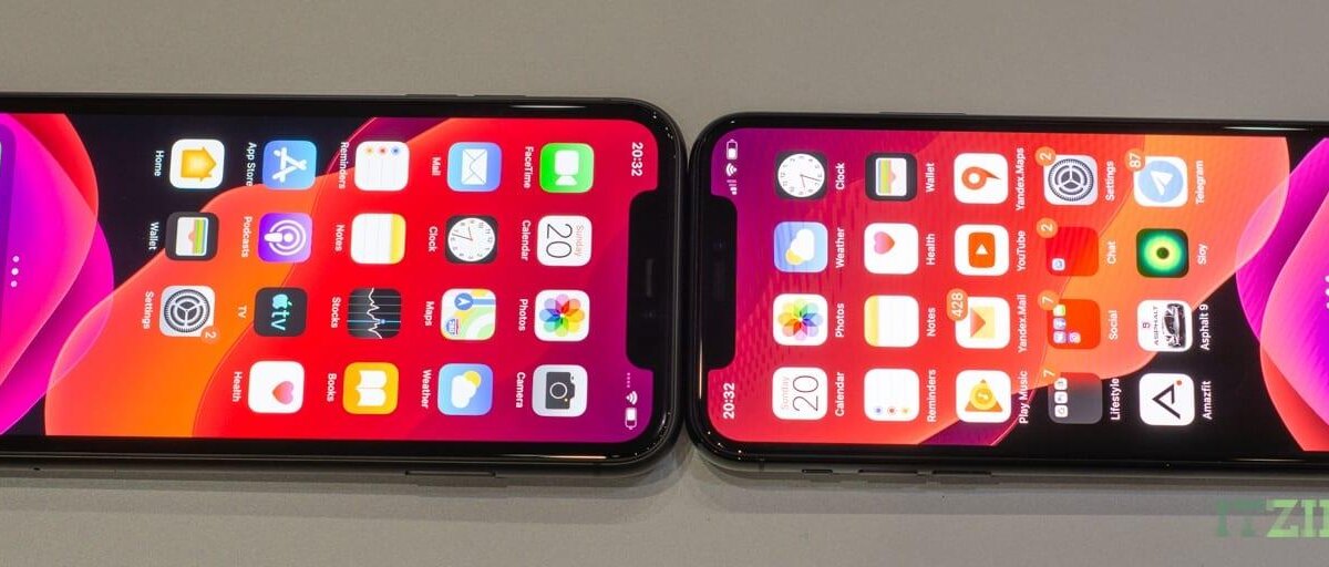 Сравнительный обзор iPhone 11 и iPhone 11 Pro. Какой выбрать? 30 Экраны iPhone 11 и iPhone 11 Pro