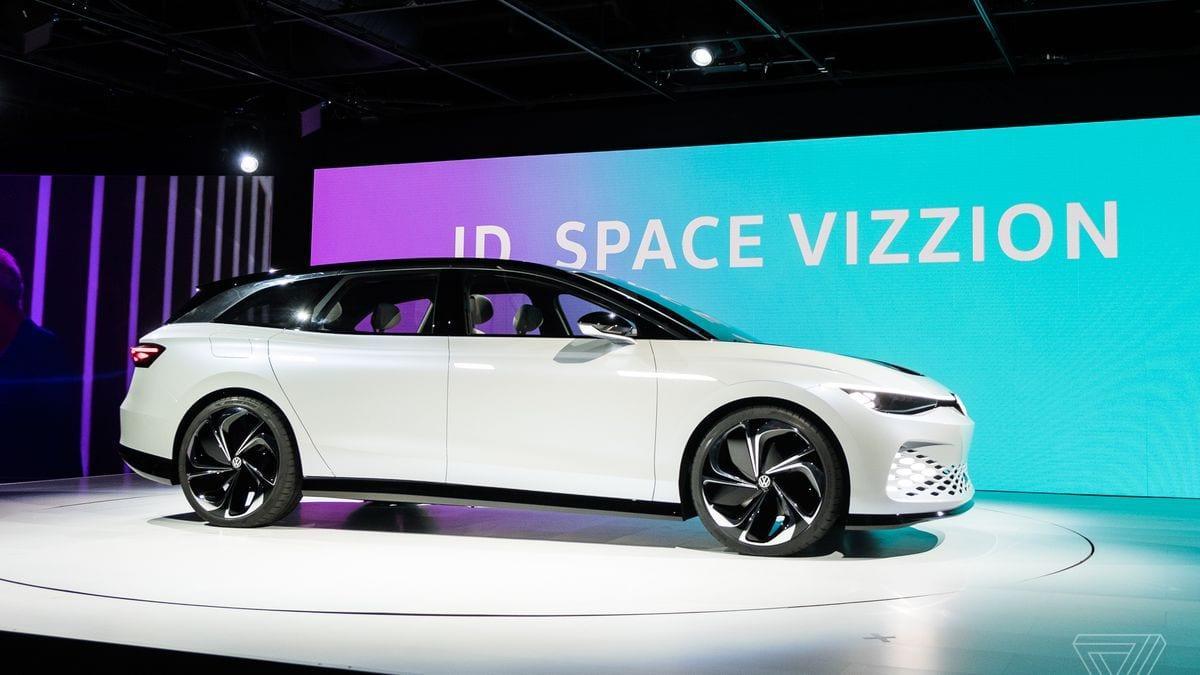 Volkswagen представил электромобиль Volkswagen ID Space Vizzion