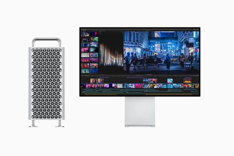 Моноблочный компьютер Mac Pro и экран Pro Display XDR