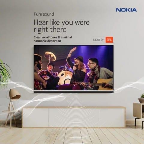 Nokia представила умный телевизор, созданный совместно с JBL ()