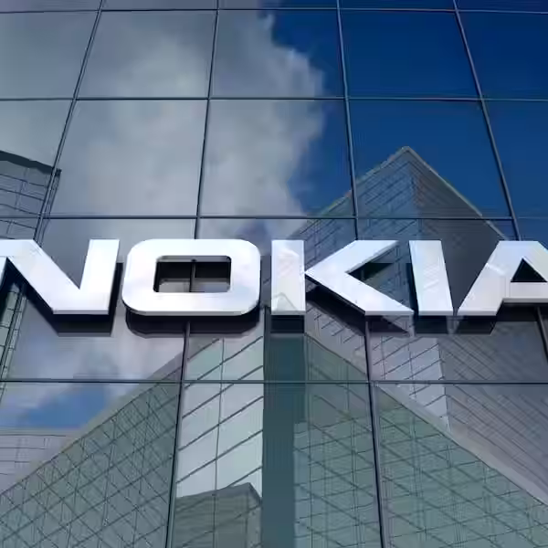editorial nokia logo glass building footage 086644970 prevstill