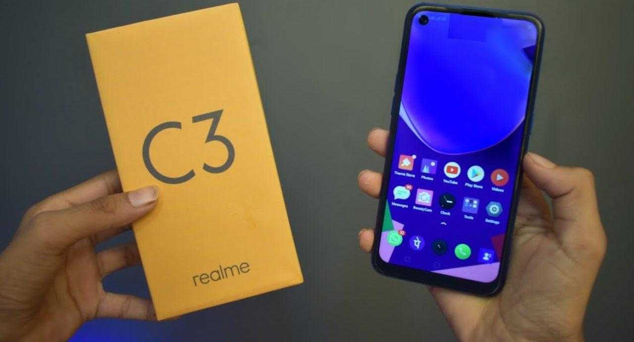 Realme C3 полностью рассекречен за неделю до официального анонса