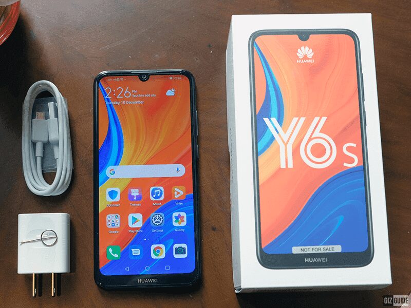 Смартфон Huawei Y6s поступил в продажу в России 2 huawei y6s unbox