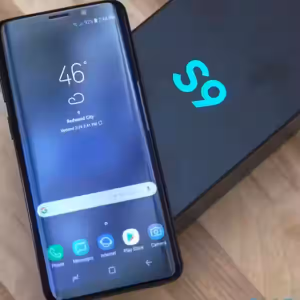 samsung galaxy s9 top