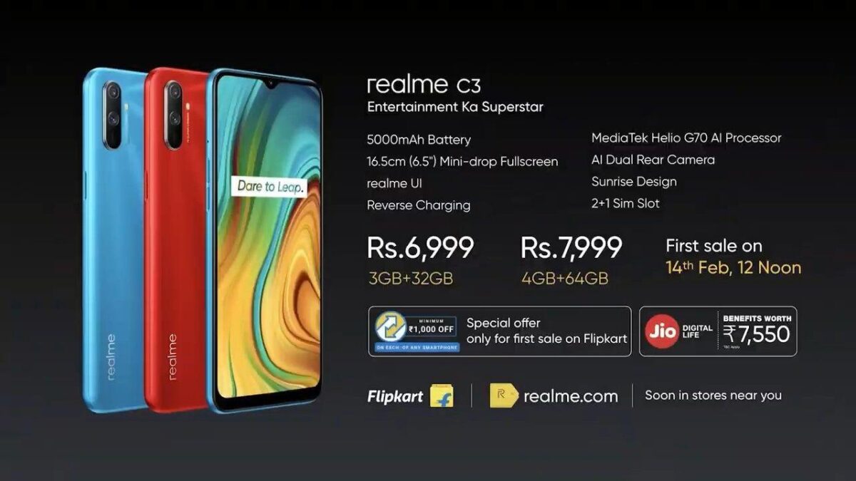 Компания Realme официально представила смартфон Realme C3 4 2020 02 06 12 51 13