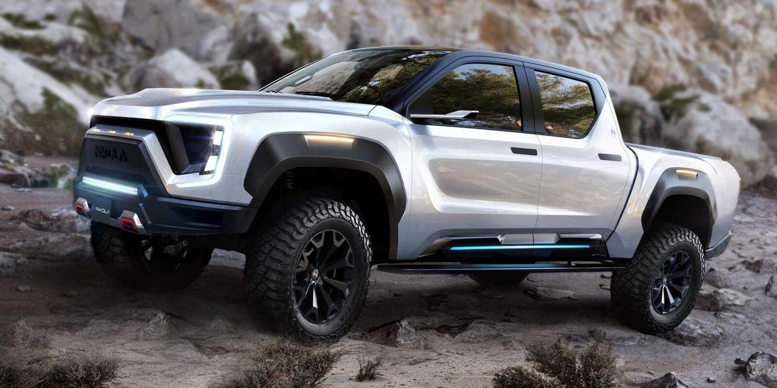 nikola badger electric pickup truck