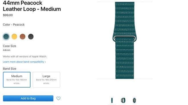 Apple выпустила акессуары для Apple Watch и iPhone в весенних цветах 11 34980 63591 peacock l