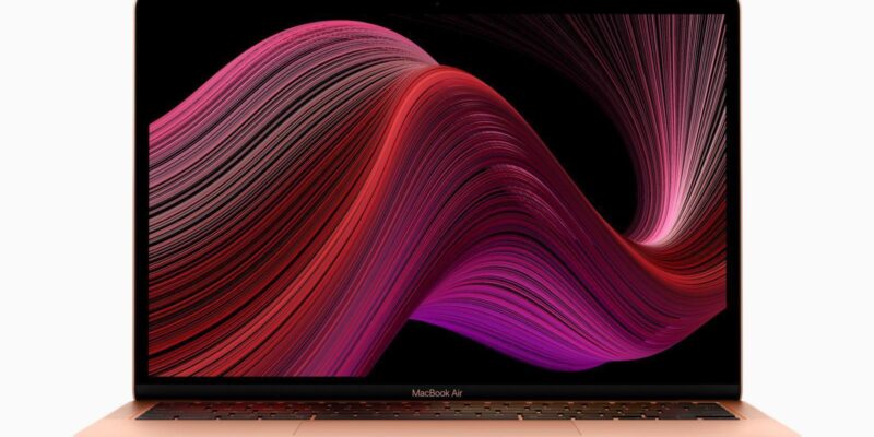 Apple выпустила новый MacBook Air и Mac mini (apple new macbook air wallpaper screen 03182020)
