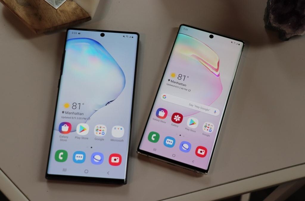 galaxy note 10 and note 10 plus