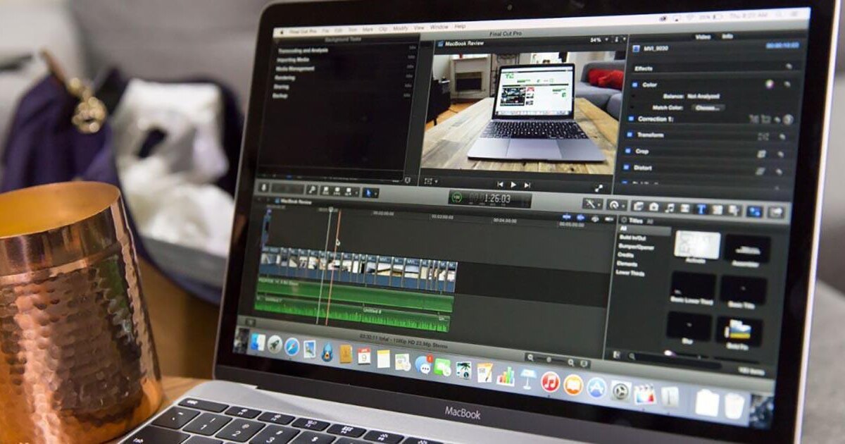 macbook final cut pro