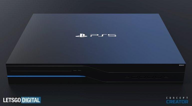 Sony PlayStation 5 показалась на рендерах 6 ps5 console 770x428 1