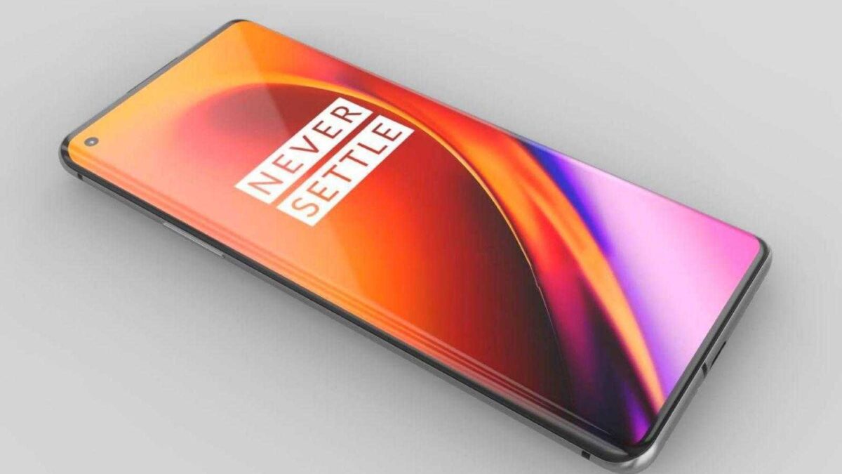 Современный смартфон OnePlus 8 с ярким дисплеем