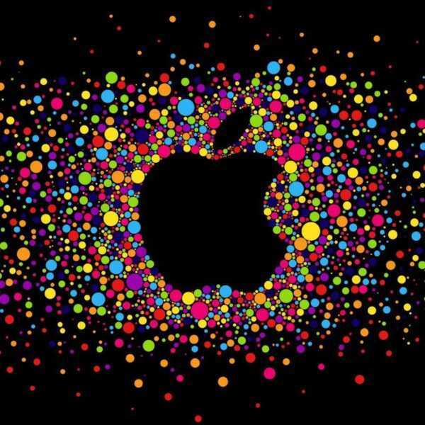 Apple приобретает компанию Voysis AI для улучшения Siri (15 159256 colorful circles with black background and apple logo)