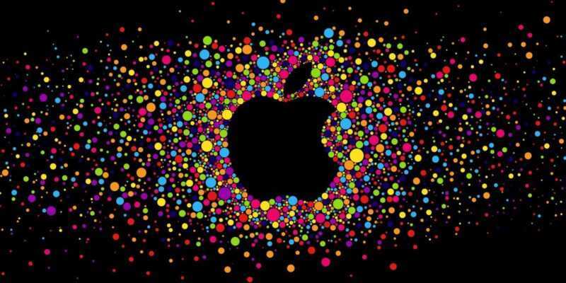 Apple приобретает компанию Voysis AI для улучшения Siri (15 159256 colorful circles with black background and apple logo)