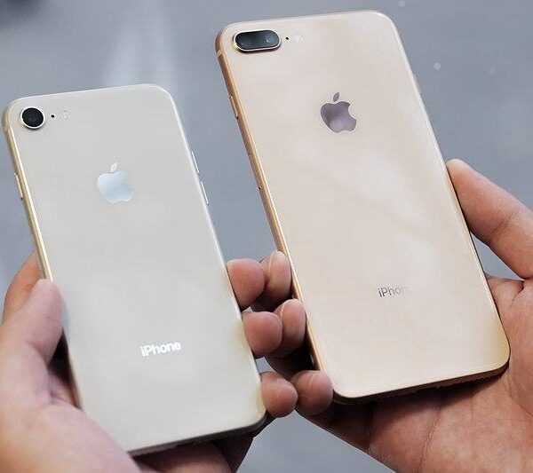 Apple может выпустить iPhone SE Plus (800px iphone 8 silver and iphone 8 plus gold)