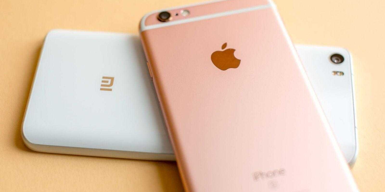 Apple и Xiaomi наращивают темпы продаж в Китае 2 androidpit xiaomi mi5 vs apple iphone 6s logo