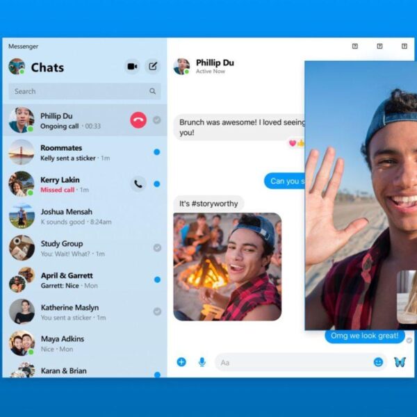 Facebook запускает отдельное приложение Messenger для Mac и Windows (facebook messenger)