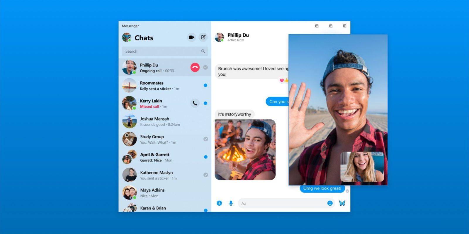 Messenger Facebook для Windows