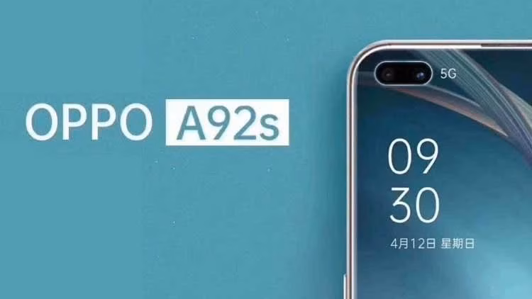 oppo a92s smartphone with dual punch hole display coming soon 4