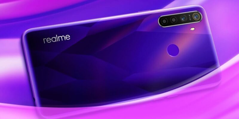 В сети появилось изображение нового смартфона Realme (realme 5 5 pro 5)
