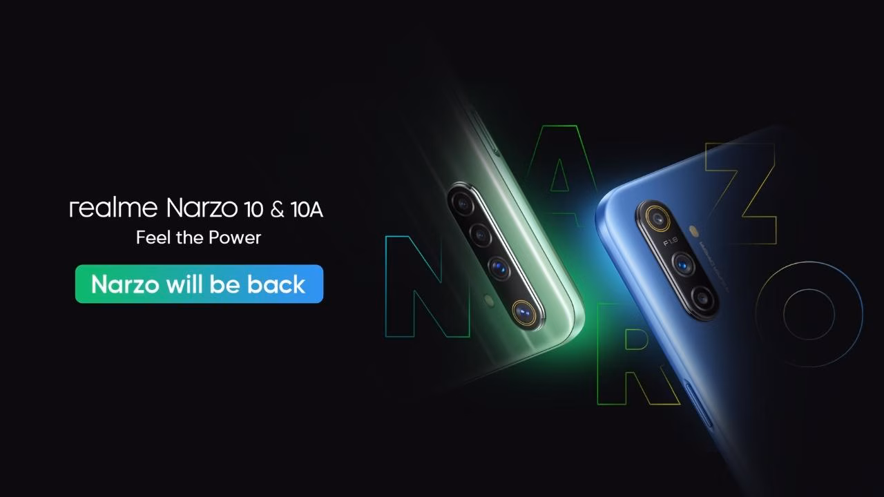 Презентация смартфонов Realme Narzo 10 и Narzo 10A состоится 21 апреля 2 realme narzo 10 launch suspend