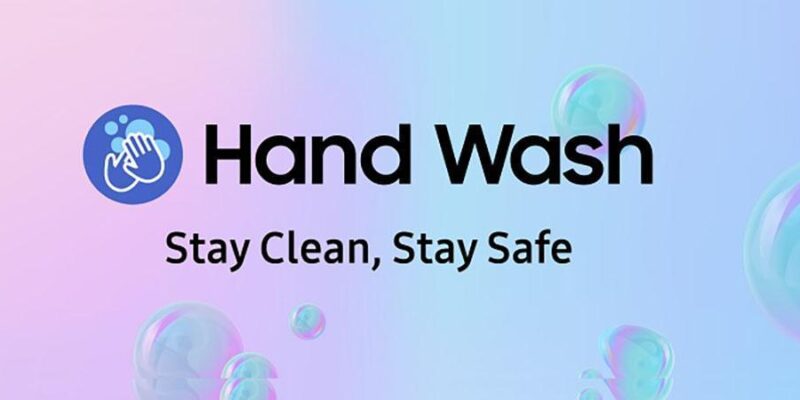 Новое приложение для Galaxy Watch напомнит о необходимости помыть руки (samsung hand wash app)