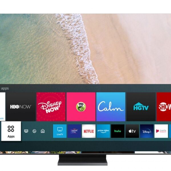 Samsung запустила Apple Music на своих телевизорах (samsung smart tv and apple music 02 scaled 1)