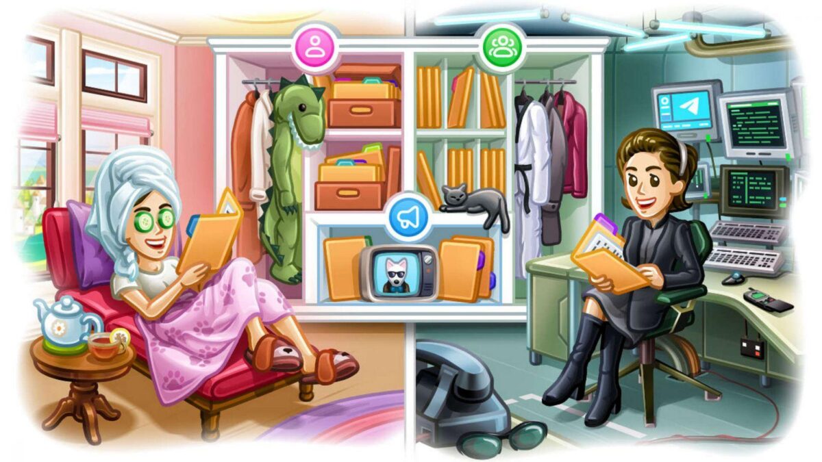 Обзор обновления Telegram 6.0: папки, статистика каналов и многое другое 14 telegram aggiornamento cartelle 01