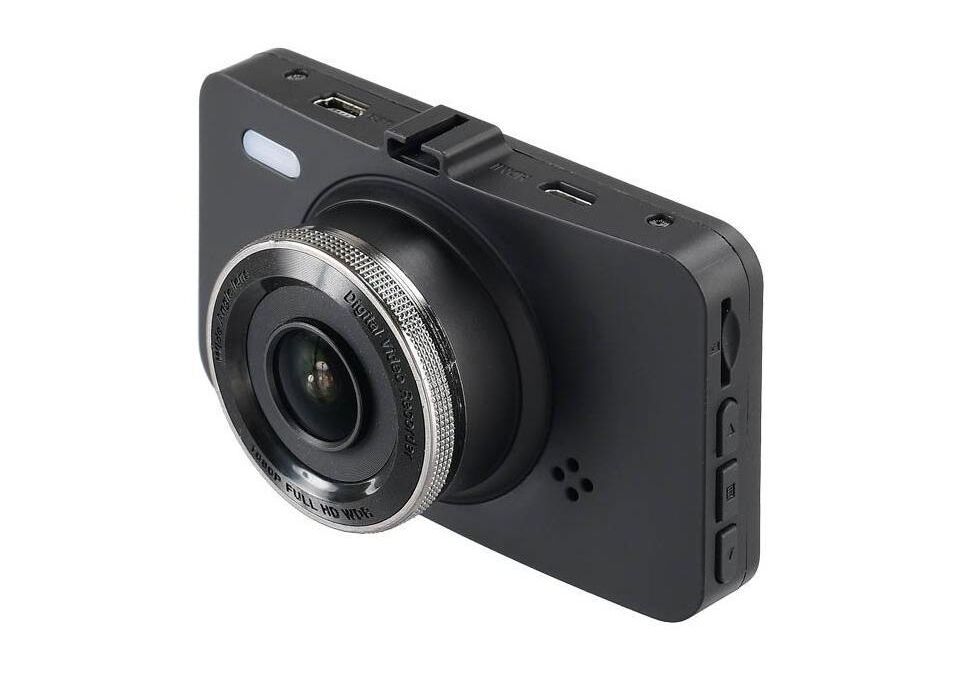 Цифровой видеорегистратор Xiaomi Mi Smart Dashcam с объективом крупным планом