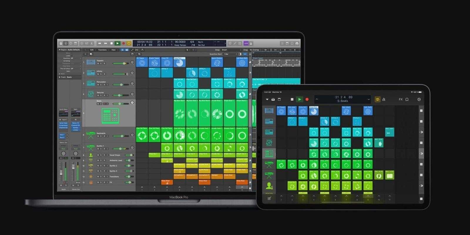 Компания Apple выпустила крупнейшее обновление Logic с момента выхода Logic Pro X 5 apple_logic-pro-update_macbookpro-ipadpro_05122020_big-jpg-large_2x