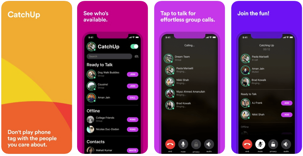 Facebook выпустил приложение CatchUp для звонков (facebook catchup)