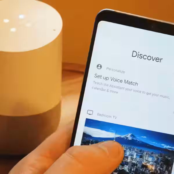 google assistant voice match how to hero large