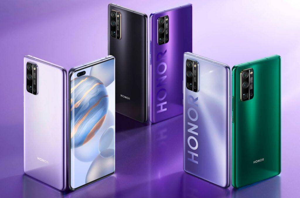 Цветные смартфоны Honor 30 Lite с тройной камерой