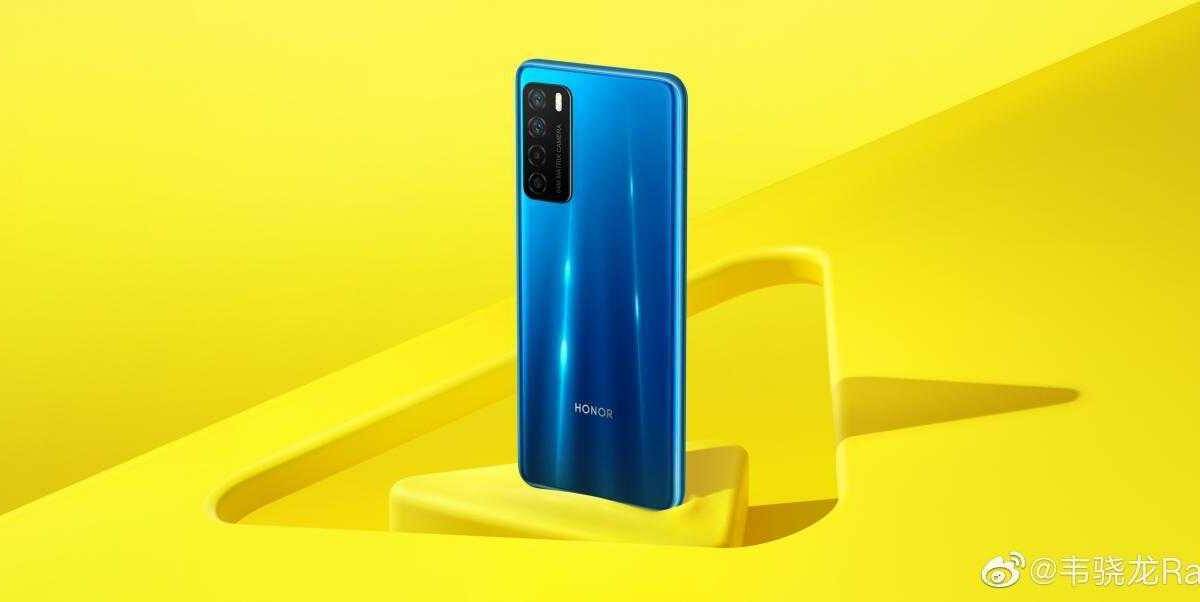 В сеть утекли изображения Honor Play4 5 Синий смартфон Honor Play4 с четырьмя камерами на задней панели